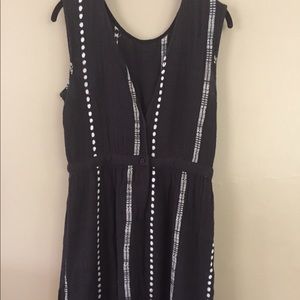 Ace & Jig Black Cord Maxi Dress